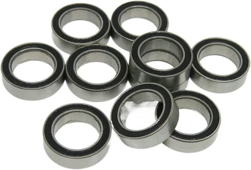 10 Pieces MR128 2RS 8x12x3.5 GRC15 Ball Bearing MR128 MR128 RS Double Rubber Seal 8 * 12 * 3.5 Micro Robot and Fishing Reel Bearing in Saudi Arabia