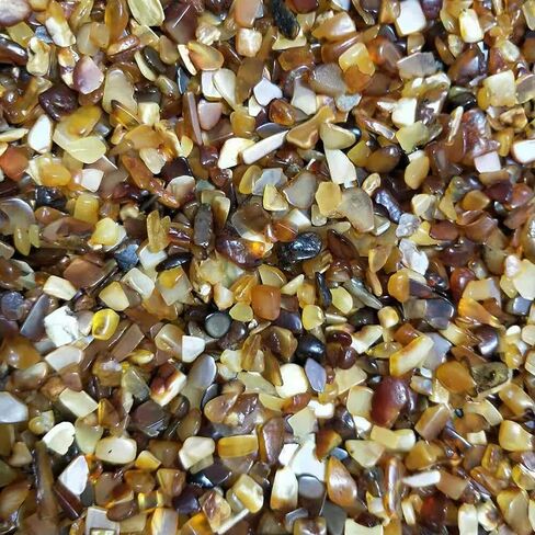 180g Natural Beeswax Amber Tumbled Stone Raw Rough Ore Crushed Gravel in Saudi Arabia