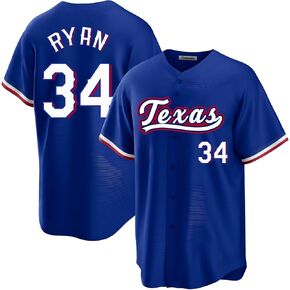 Custom Mens/Women/Youth Texas Baseball Stitched T-Shirt for Sports Fan in Saudi Arabia