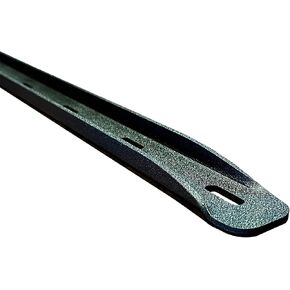 Bidwell Wood & Iron C-Channel Table Brace 2.0 Micro – 34" Hidden Steel Support for Live Edge or Slab Wood Tops – Heavy-Duty 1/2" Leg Steel Tabletop Stabilizer – Single Piece in Saudi Arabia