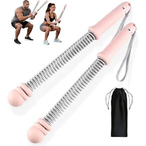 VividPulse Black 2PCS Weighted Ropeless Battle Ropes for Home Gym - Portable & Quiet Training Rope for HIIT, Strength & Low-Impact Cardio - Full Body Workout Equipment for Men & Women in Saudi Arabia