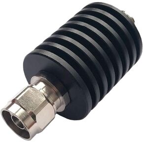 Attenuator 25W N Type Attenuator DC-3Ghz/4Ghz 1/2/3/5/6/10/15/20/25/30/40/50db N Male Plug to Female Jack coaxial Power Connector 50ohm(3db,3G) in Saudi Arabia
