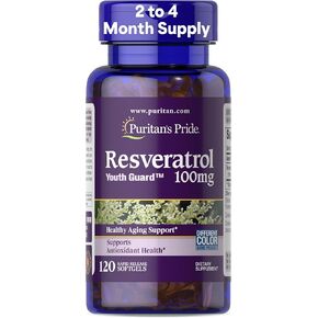 بيوريتانز برايد ريسفيراترول 100 ملجم / 120 كبسولة هلامية in Kuwait