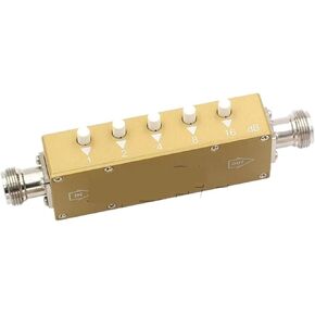 Attenuator Key Press 2W 5W N Type SMA Signal 0-30dB 60dB 90dB Button Step Adjustable Attenuator 0-4GHz(5W SMA-KK 60DB 4G) in Kuwait