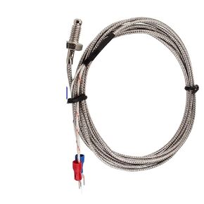 Thermocouple Thread M8/M6 Screw K /PT100 Type Probe Sensor Temperature Sensor 0-800°C 1Pcs(M6 Type K 10M) in Saudi Arabia