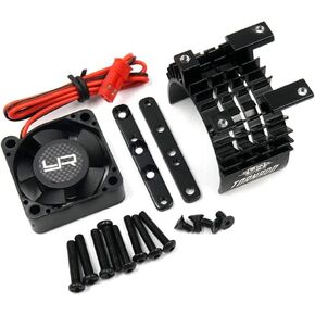 الألومنيوم 540، 550 محرك بالوعة الحرارة مع مروحة تورنادو عالية السرعة أسود / نعم سباق / YA-0653BK in Kuwait