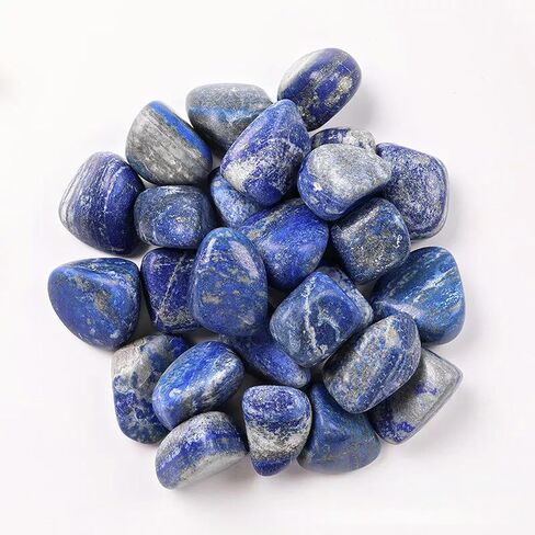 Lot 50pcs Natural Lapis Lazuli Stone Tumble Polished in Saudi Arabia