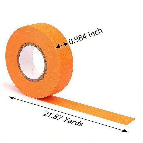 Colored Masking Tape, Colored Painters Tape for Arts and Crafts, 10Pack, 1.2" x22Yard Drafting Tape, Craft Tape, Labeling Tape, Paper Tape, Colored Tape in Kuwait