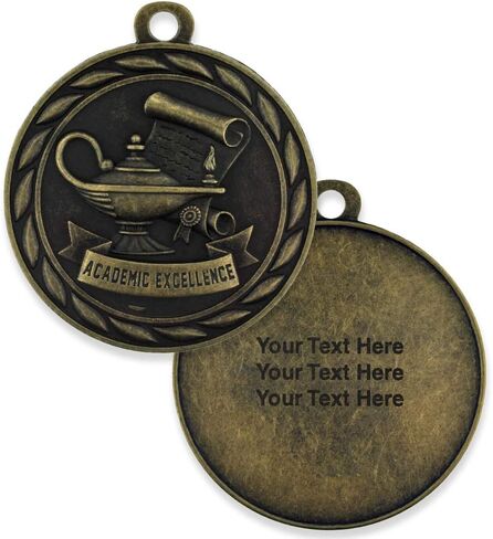 PinMart Antique Engravable Medal in Saudi Arabia