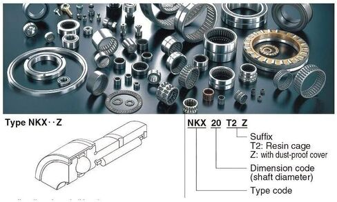 TMP1105 NKX50Z محامل مجتمعة 50x62x70x35 مللي متر محمل ذو بكرات إبرية التوجه الكرة مع قفص NKX50 Z NAX5035Z in Saudi Arabia
