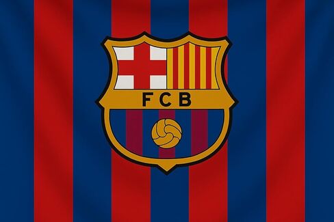 Barcelona Flag 3x5 FT – Soccer Team Fan Inspired Banner, Premium Polyester, Fade Resistant, Double Stitched, with Metal Grommets – Indoor/Outdoor Barcelona Fan Décor, Wall Hanging, Tailgating & Game in Saudi Arabia