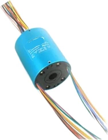 1PC Hole Slip Ring 6/12/18/24 Channel 10A Hollow Slip Ring Outer Diameter 56 mm Hole Diameter 12.7 mm(12.7x56mm 24 CH) in Saudi Arabia
