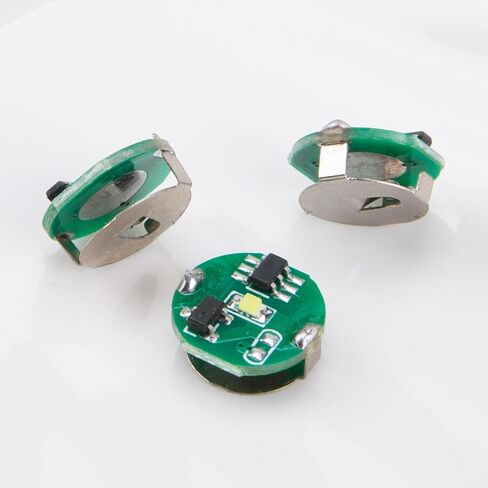 ZORZA 3Pcs 3-Mode Magnetic Switches 3V for DIY Lamp Projects & Home Mini White LED Lighting Magnetic Control Module for Seamless Lighting Solutions in Saudi Arabia