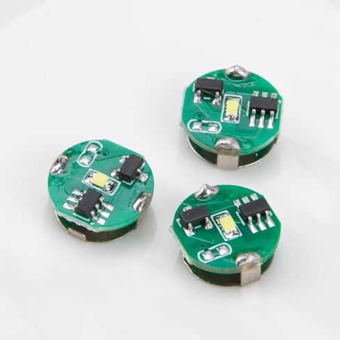 ZORZA 3Pcs 3-Mode Magnetic Switches 3V for DIY Lamp Projects & Home Mini White LED Lighting Magnetic Control Module for Seamless Lighting Solutions in Saudi Arabia