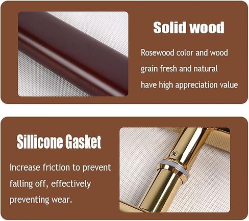 Double Side Mounted Heavy Duty Glass/Wood Door Push Pull Bar Handle, Stainless Steel Commercial Handle for Hotel/Office - 600mm x 400mm in Kuwait