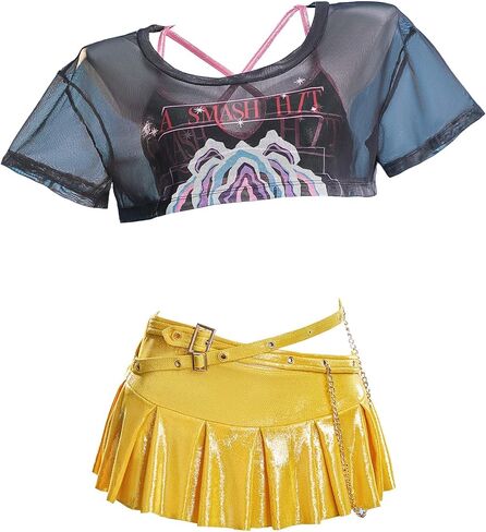 haikyuu Women Pop Singer Cosplay Swimsuit Anime Cosplay Rave Swimwear Clubwear Musical Festival Outfit in Saudi Arabia