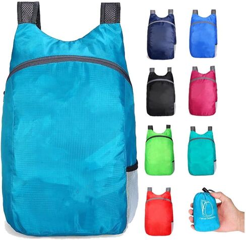 Lightweight Foldable Backpack Men and Women Outdoor Leisure Bag Hiking Backpack Large Capacity Outdoor Sports Backpacks in Saudi Arabia