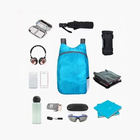 Lightweight Foldable Backpack Men and Women Outdoor Leisure Bag Hiking Backpack Large Capacity Outdoor Sports Backpacks in Saudi Arabia