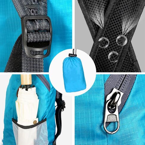 Lightweight Foldable Backpack Men and Women Outdoor Leisure Bag Hiking Backpack Large Capacity Outdoor Sports Backpacks in Saudi Arabia
