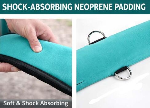 22" Horse Soft Padded Neoprene Turquoise Western Riding Saddle Cinch 9719-22 in Saudi Arabia