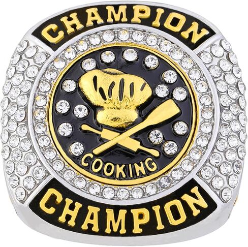 Cook Off Championship Ring Cook Off Trophy Ring مسابقة الطبخ جوائز الكأس للأحداث هدية الفائز in Saudi Arabia