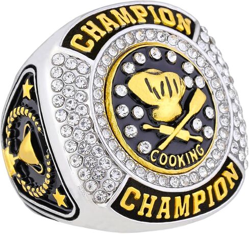 Cook Off Championship Ring Cook Off Trophy Ring مسابقة الطبخ جوائز الكأس للأحداث هدية الفائز in Saudi Arabia