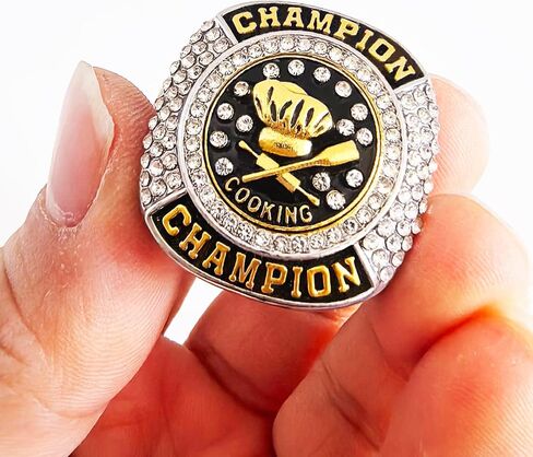 Cook Off Championship Ring Cook Off Trophy Ring مسابقة الطبخ جوائز الكأس للأحداث هدية الفائز in Saudi Arabia