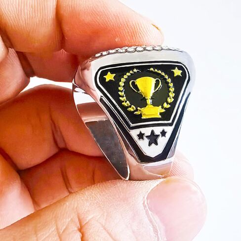 Cook Off Championship Ring Cook Off Trophy Ring مسابقة الطبخ جوائز الكأس للأحداث هدية الفائز in Saudi Arabia