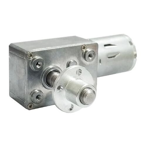 JGY-370-M8 عزم دوران عالي منخفض دورة في الدقيقة تيار مستمر دودة موتور تروس 8 مللي متر * 33 مللي متر عمود المسمار الناتج مع شفة المسمار 10 دورة في الدقيقة تيار مستمر 12 فولت in Kuwait