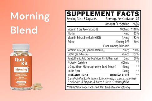 Detox & Withdrawal Support System | 21-Day Recovery Supplement for Anxiety, Stress, Sleep, Mood & Craving Support | Magnesium Glycinate, GABA, L-Theanine in Saudi Arabia