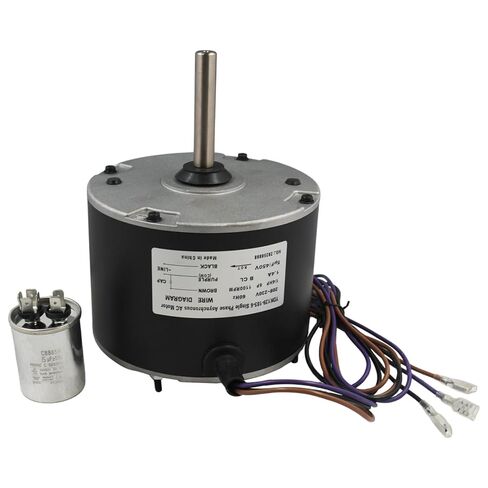 1/4 HP Condenser Fan Motor Compatible with Goodman Amana Janitrol HVAC Equipment 0131M00018PSP 208-230V Motor 1100 RPM A/C Condenser 0131M00018P 0131M00813 0131M00813PS in Saudi Arabia
