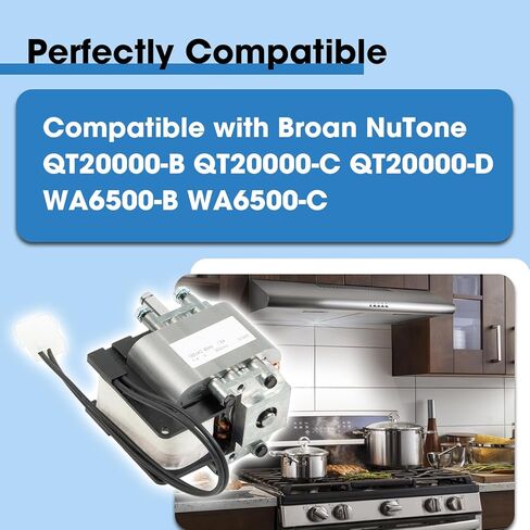 99080667 استبدال محرك مروحة تنفيس مناسب لغطاء محرك السيارة Broan NuTone QT20000 WA6500 1.5A 120V 3000RPM 60 هرتز استبدال 99080532 2288720 R520124 in Kuwait