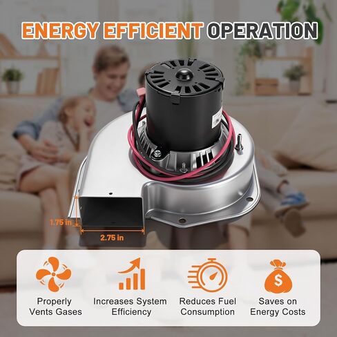 A223 1/30 HP Furnace Draft Inducer Blower Motor Replacement for York 70219656 7021-10096 7021-9656 Fasco A223 Dayton 45KD10 Furnace Fan Motor 3.3" Diameter 208-230 Volts 3200 RPM in Saudi Arabia