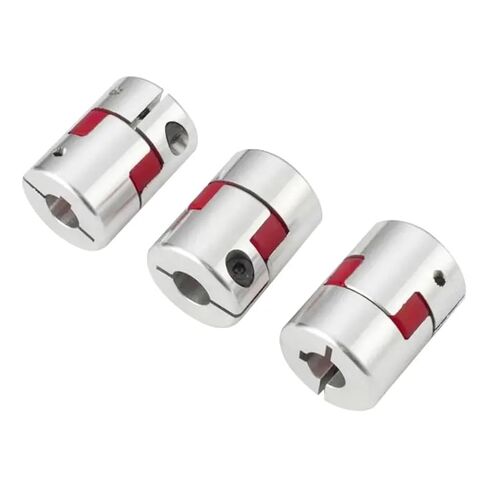 D40L50 Stepper Servo Wire Rod Jaw Shaft Coupler Flexible Spider Plum Coupling 1Pcs(12-20) in Saudi Arabia