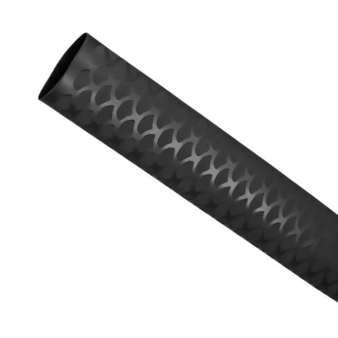 Heat Shrink Tubing, 3.28ft 2:1 Shrink Ratio Heat Shrink Tube for Fishing Rod Grips with Non Slip Waterproof, Fish Scale Pattern Heat-Shrink Tubing (1, Grey, Dia:25mm) in Saudi Arabia