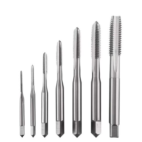 Right Hand Screw Machine Thread Tap Drill Bits Straight Flute Size M15 M16 M17 M18 M19 M20 5Pcs(M17x1) in Saudi Arabia