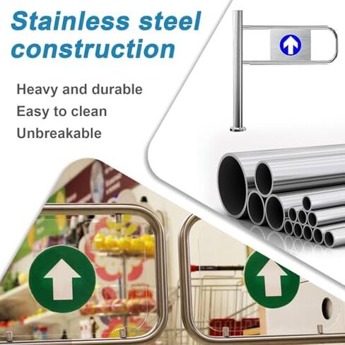Width One-Way Door,Automatic Closing Way Door,Durable Safety Closure Device,Design of High-Traffic Areas,for Factory Library Supermarket Entrance Right100*100cm in Saudi Arabia