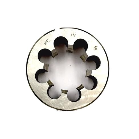 HSS 1PCS Metric Thread Right Left Round Die M42 M45 X4.5 X4 X3 X2 X1.5 X1.25 Screw Threading Dies(M42X1) in Saudi Arabia