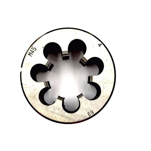 HSS 1PCS Metric Thread Right Left Round Die M42 M45 X4.5 X4 X3 X2 X1.5 X1.25 Screw Threading Dies(M42X1) in Saudi Arabia