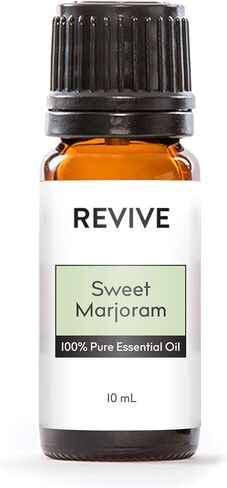 Sweet Marjoram Essential Oil by Revive Essential Oils - 100% Pure Therapeutic Grade, for Diffuser, Humidifier, Massage, Aromatherapy, Skin & Hair Care in Saudi Arabia