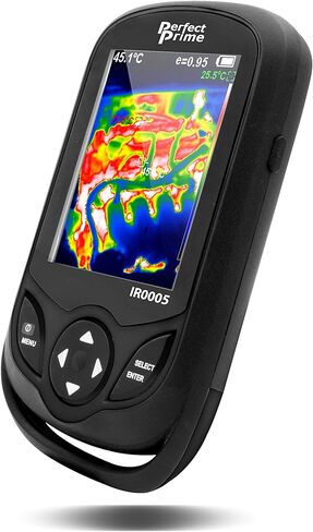 PerfectPrime IR0005 Infrared (IR) Thermal Imager & Visible Light Camera with IR Resolution 49,152 Pixels, JPG/Video MP4 in Saudi Arabia