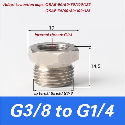 AG Series Vacuum Suction Cup with Metal Bracket, AG-25/55/75/100 with SAB/SAF Mount for Robotic Arm(G1l8 to G1l4) in Saudi Arabia