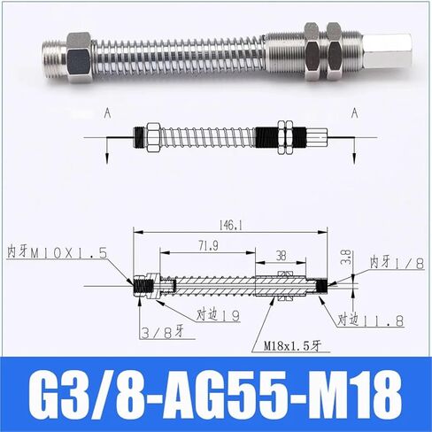 AG Series Vacuum Suction Cup with Metal Bracket, AG-25/55/75/100 with SAB/SAF Mount for Robotic Arm(G3l8-AG55-M18) in Saudi Arabia