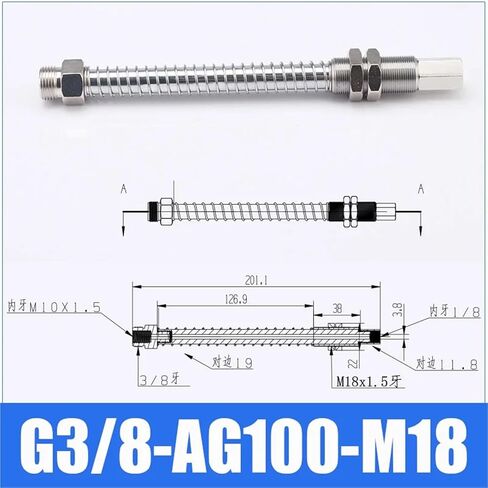 AG Series Vacuum Suction Cup with Metal Bracket, AG-25/55/75/100 with SAB/SAF Mount for Robotic Arm(G3l8-AG100-M18) in Saudi Arabia