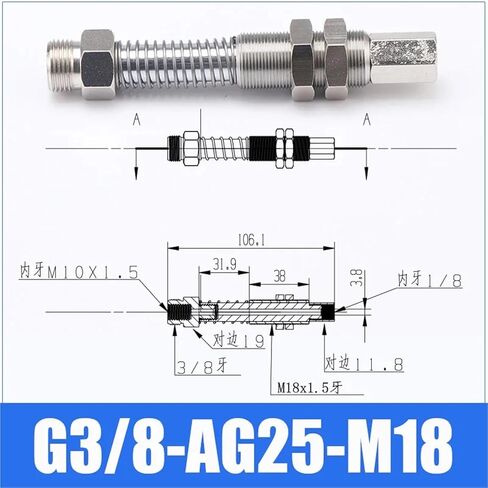 AG Series Vacuum Suction Cup with Metal Bracket, AG-25/55/75/100 with SAB/SAF Mount for Robotic Arm(G3l8-AG25-M18) in Saudi Arabia