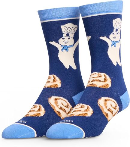 Odd Sox، جوارب رجالية مضحكة للوجبات الخفيفة، طاقم البريد العشوائي، كبير جدًا in Kuwait