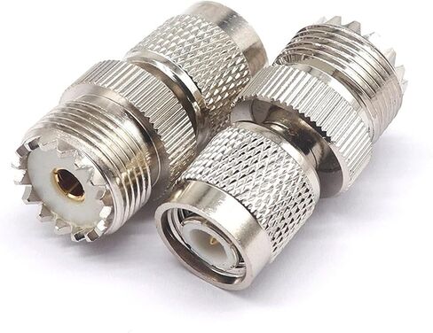 T N C J/U H F K High Frequency Coaxial Adapter All Copper T N C Male to U H F Female RF Adapter 1Pcs in Saudi Arabia