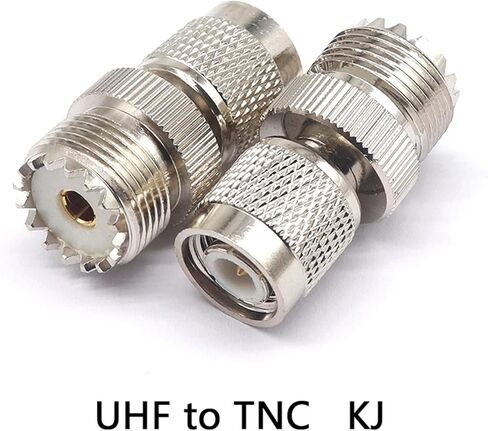 T N C J/U H F K High Frequency Coaxial Adapter All Copper T N C Male to U H F Female RF Adapter 1Pcs in Saudi Arabia