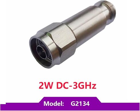Attenuator DC-3GHz DC- 4GHz N-JK 2W 5W Coaxial Fixed Attenuator 1-40 DB 50Ohm N Male to Female Connector(N M to N F 2W 3GHz,20DB) in Saudi Arabia
