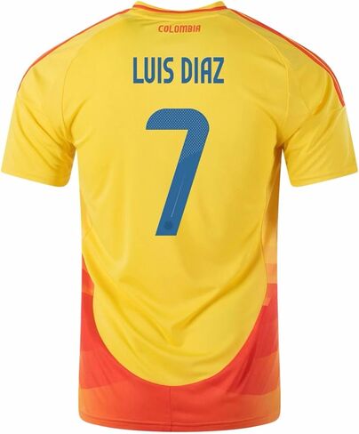 Colombia Luis Diaz #7 Men’s Soccer Jersey Fan Edition in Saudi Arabia